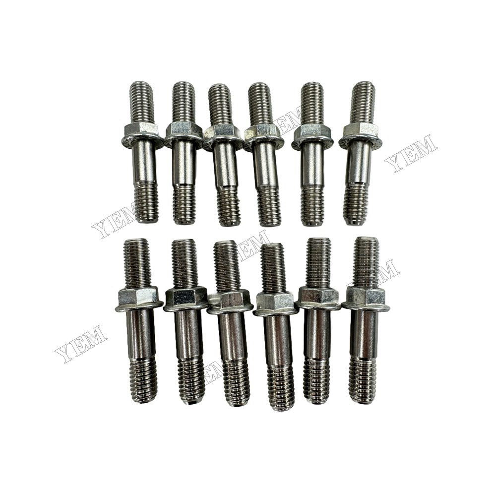 YEM Parts For Hino Exhaust Manifold Stud H07C Engine Spare Parts For Hino