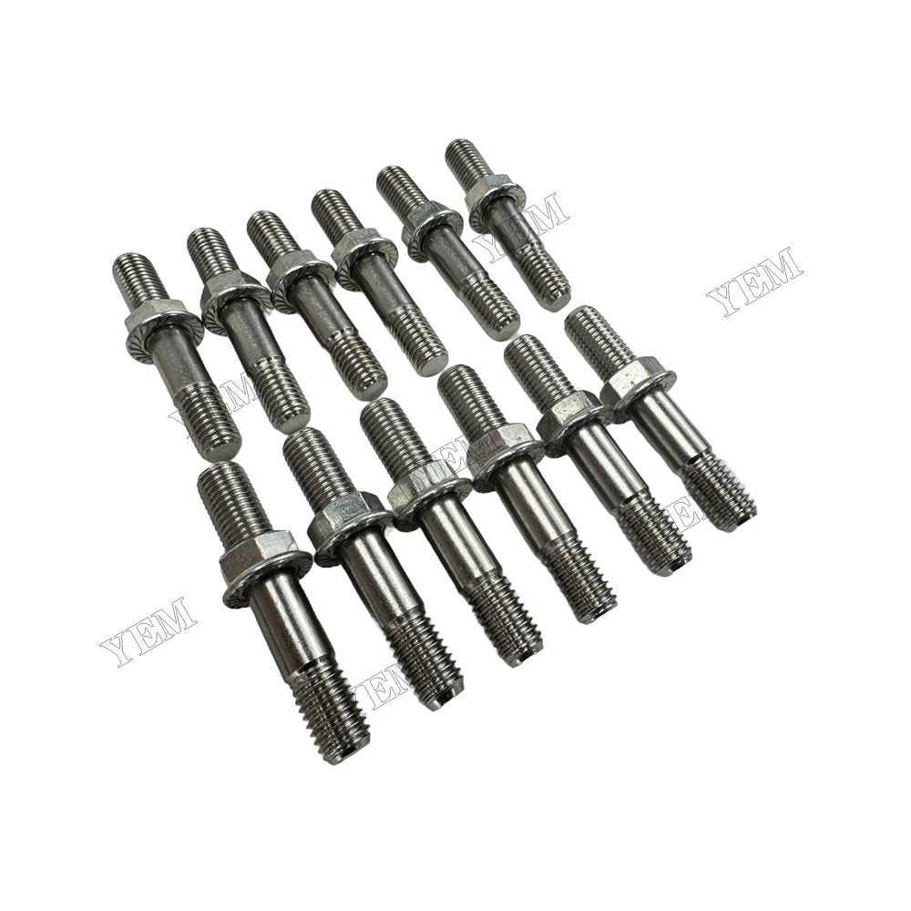 YEM Parts For Hino Exhaust Manifold Stud H07C Engine Spare Parts For Hino