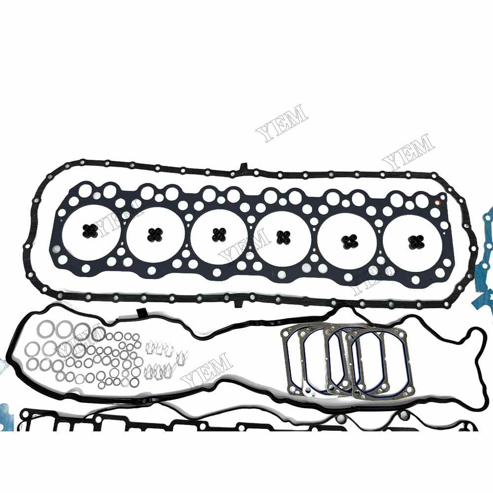 YEM Parts high quality P11C Full Gasket Kit 128mm For Hino P11C Truck Excavator Engine For Hino