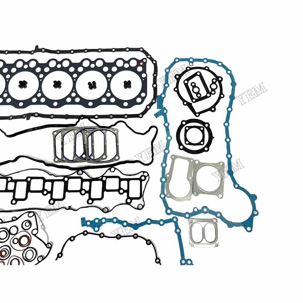 YEM Parts high quality P11C Full Gasket Kit 128mm For Hino P11C Truck Excavator Engine For Hino