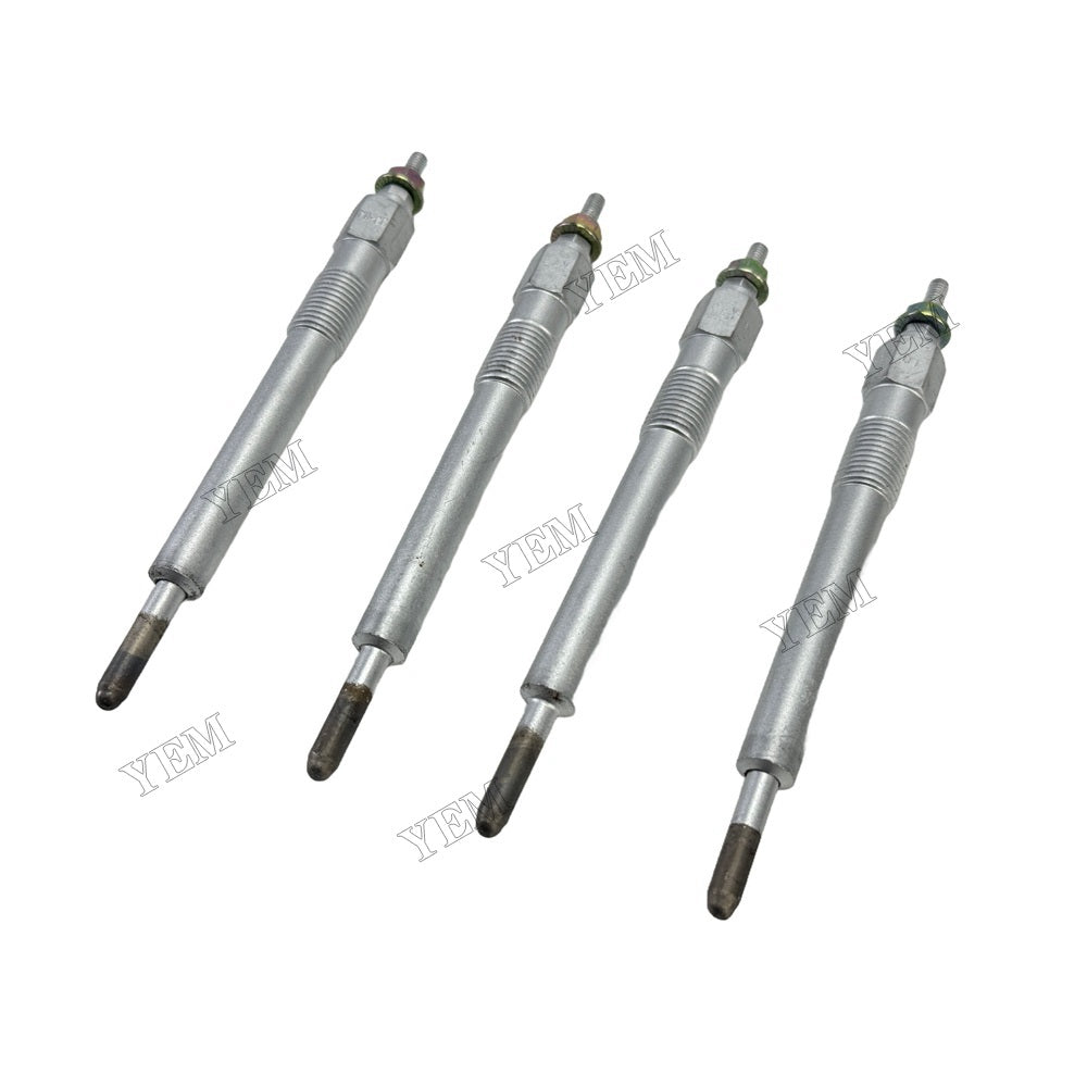 YEM Parts 4PCS Part Number 19110-1140 067100-1580 Glow Plug For Hino W04C Engine For Hino