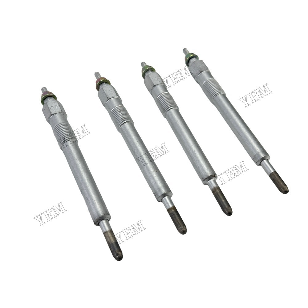 YEM Parts 4PCS Part Number 19110-1140 067100-1580 Glow Plug For Hino W04C Engine For Hino