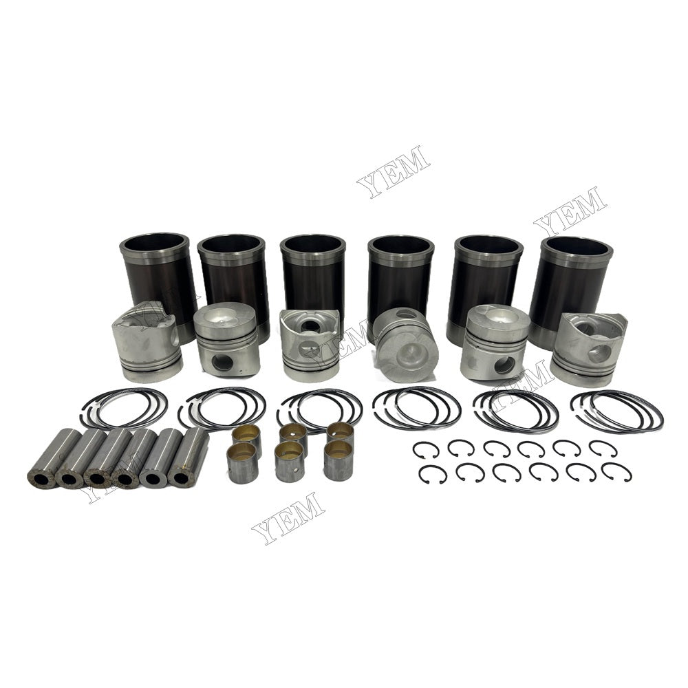YEM Parts high quality 6D14 Cylinder Liner Kit For Mitsubishi 6D14 Truck Engine For Mitsubishi