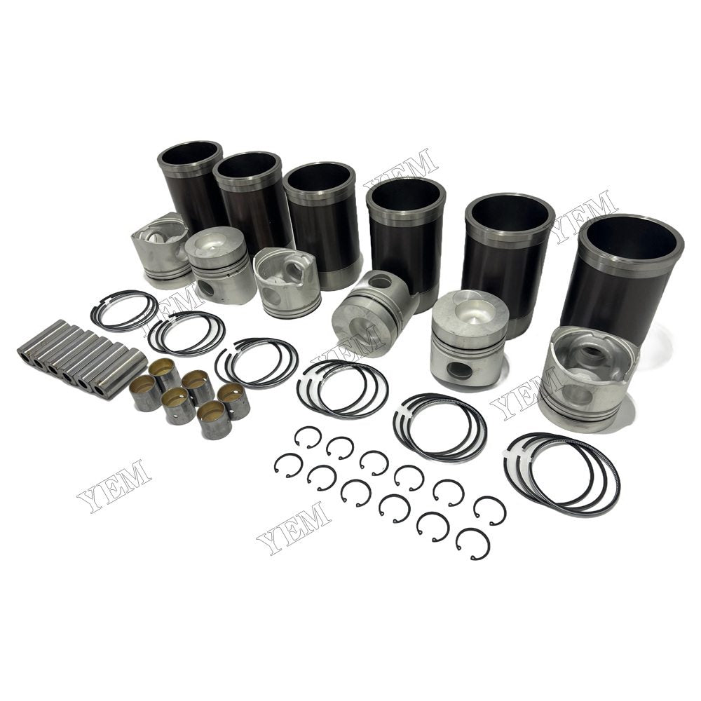 YEM Parts high quality 6D14 Cylinder Liner Kit For Mitsubishi 6D14 Truck Engine For Mitsubishi