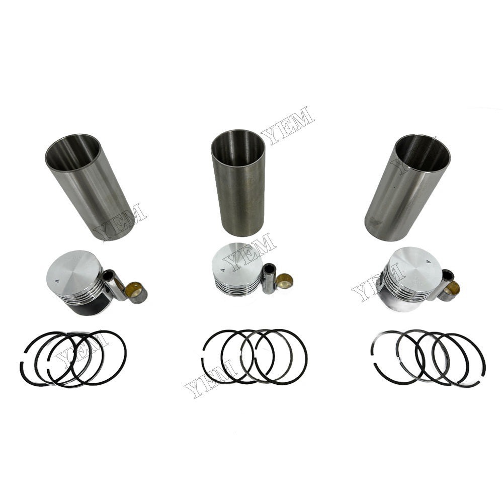 YEM Parts high quality K3B Cylinder Liner Kit For Mitsubishi K3B Truck Engine For Mitsubishi