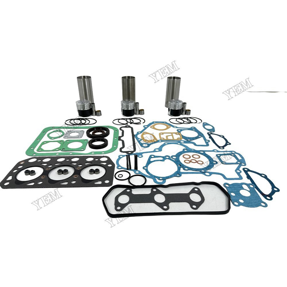 YEM Parts high quality K3B Overhaul Kit With Gasket Set For Mitsubishi flower Bottom For Mitsubishi