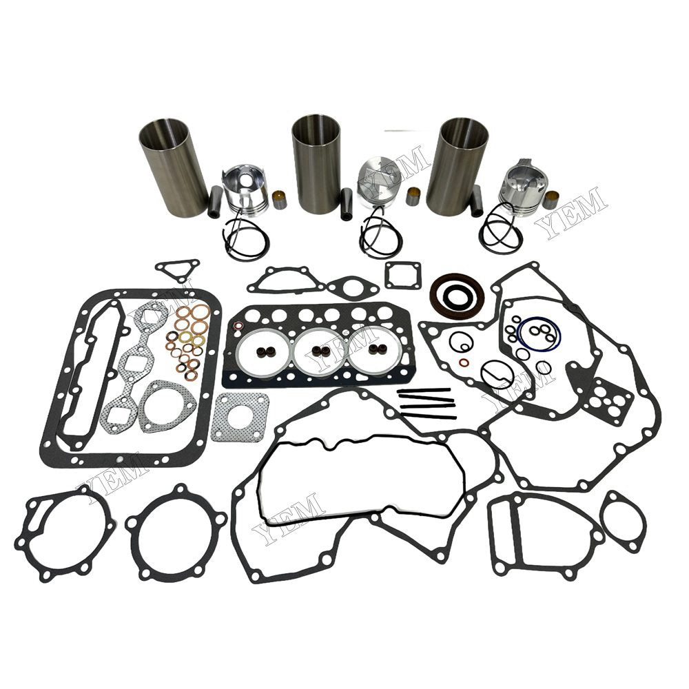 YEM Parts high quality S3L Overhaul Kit With Gasket Set For Mitsubishi S3L Engine