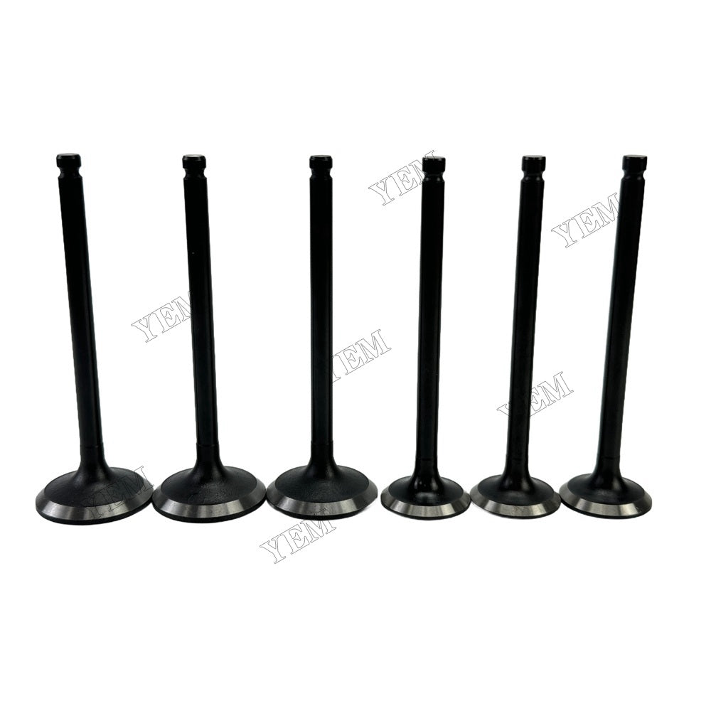 YEM Parts 3PCS For Mitsubishi Intake and exhaust valves S3L Engine Spare Parts For Mitsubishi