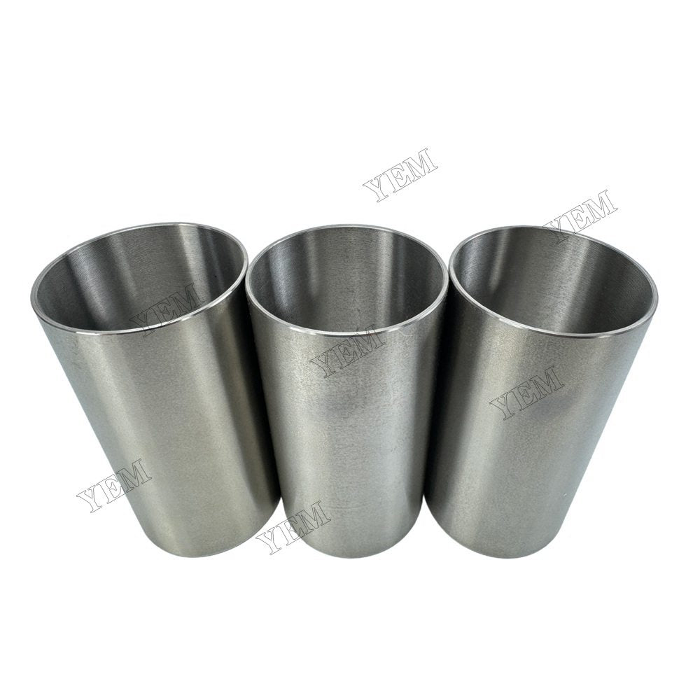 YEM Parts 3PCS For Mitsubishi Cylinder Liner Sleeve S3L Engine Spare Parts For Mitsubishi