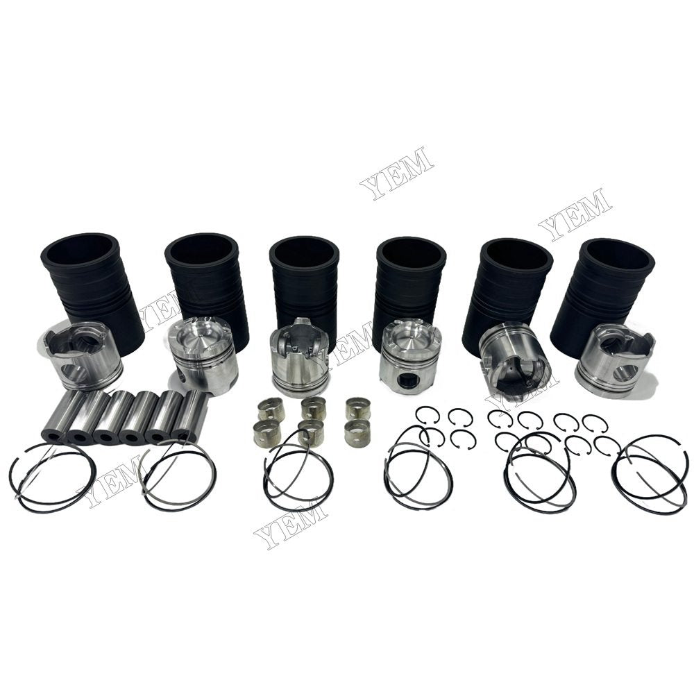 YEM Parts high quality S6A3 Cylinder Liner Kit For Mitsubishi S6A3 Truck Engine For Mitsubishi