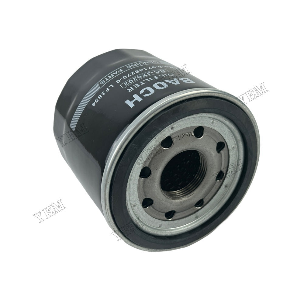 YEM Parts 8-97148270-0 BC-JX6202 LF3854 Oil Filter for Isuzu 4HK1 Engine