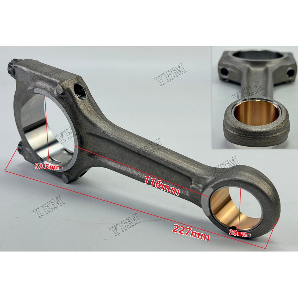 YEM Parts For Deutz Connecting Rod TD2.9L4 Engine Spare Parts Mecalac 6MCR excavator