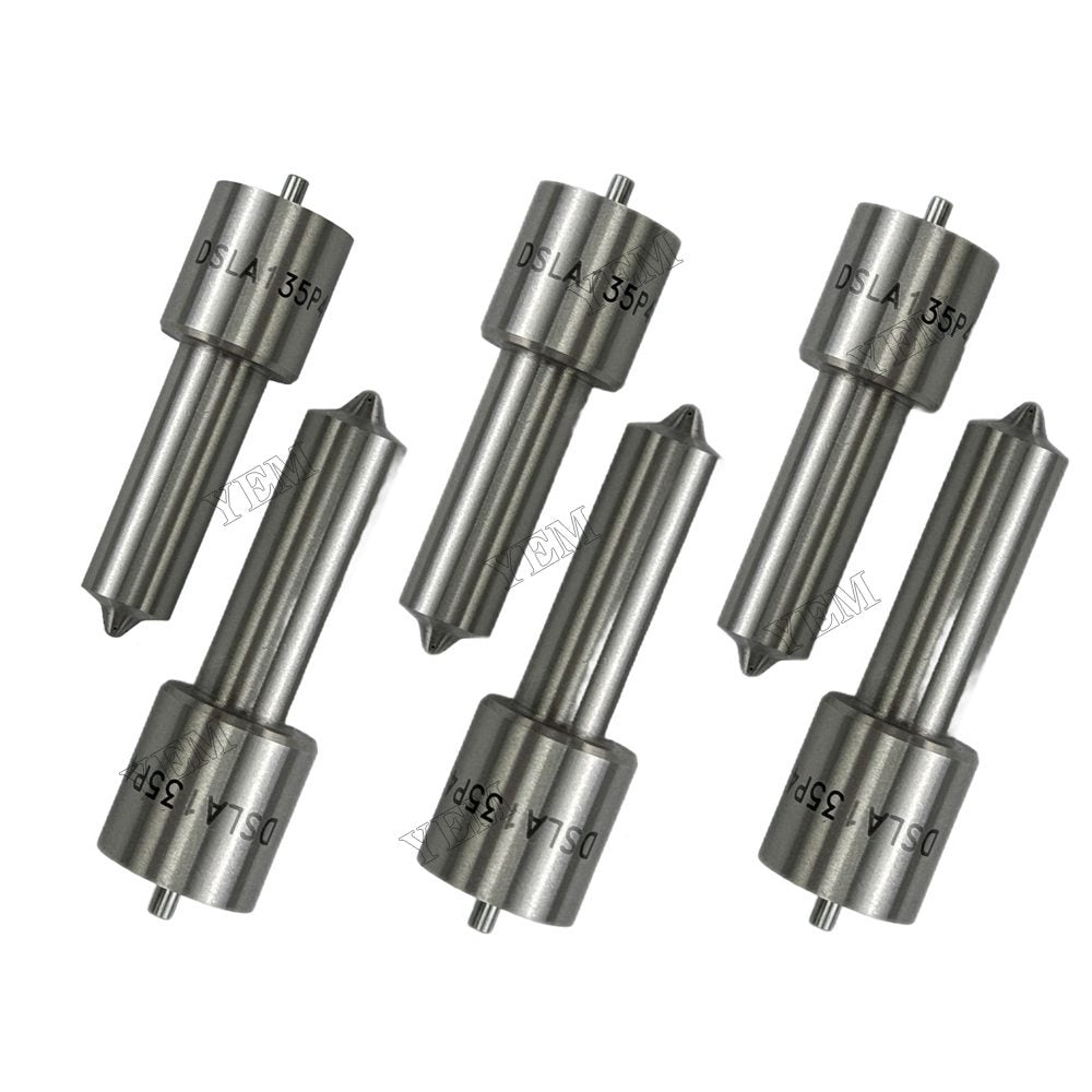 YEM Parts 6PCS Part Number DSLA135P468 2645F615 Fuel Nozzle For Perkins 1006-6TW Engine