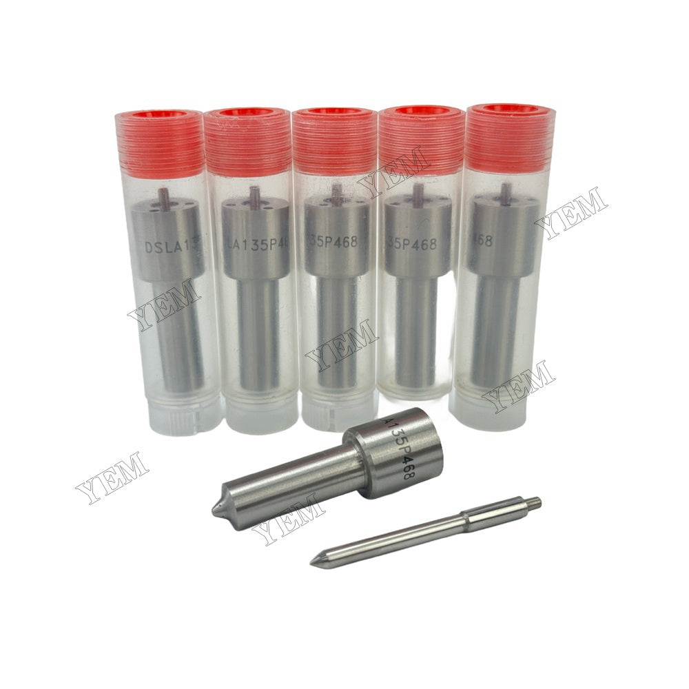 YEM Parts 6PCS Part Number DSLA135P468 2645F615 Fuel Nozzle For Perkins 1006-6TW Engine For Perkins