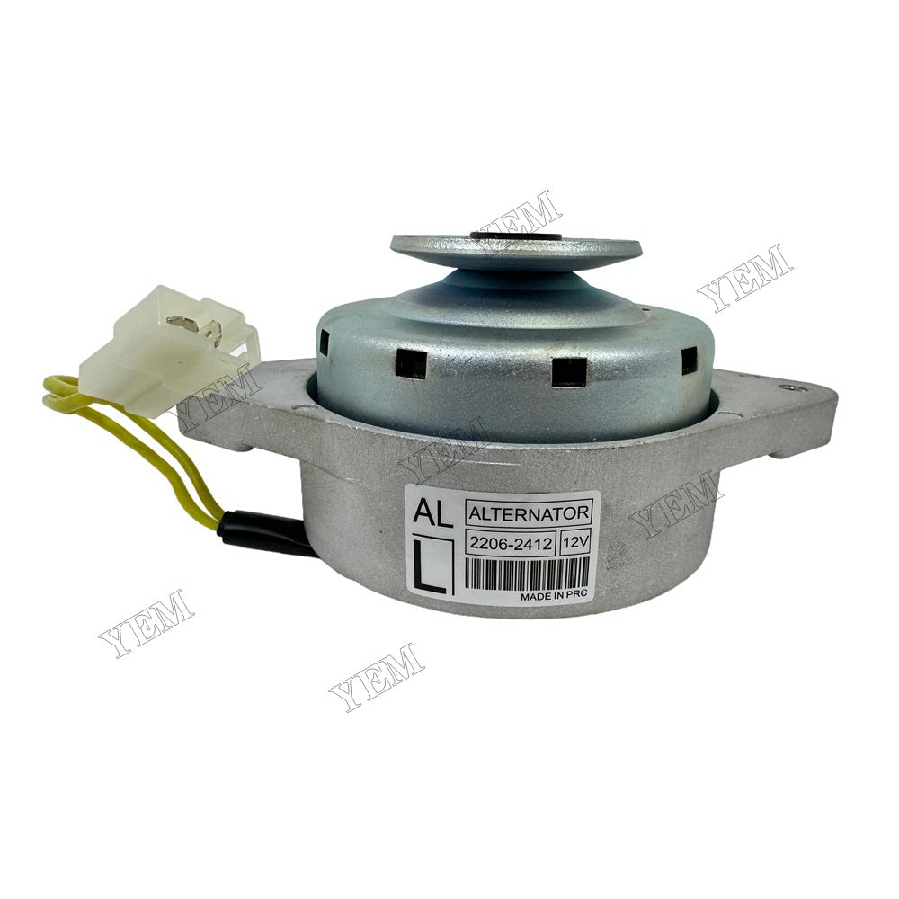 YEM Parts high quality 3T80 Alternator 12V For Yanmar John Deere For Yanmar