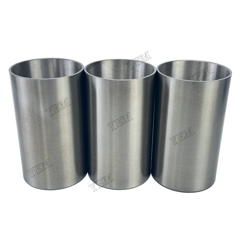 YEM Parts 3PCS For Yanmar Cylinder Liner Sleeve 3TNE74 Engine Spare Parts For Yanmar