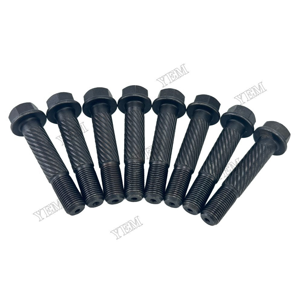 YEM Parts 8PCS Part Number 129900-23200 Connecting Rod Screw For Yanmar 4TNE94 Engine For Yanmar