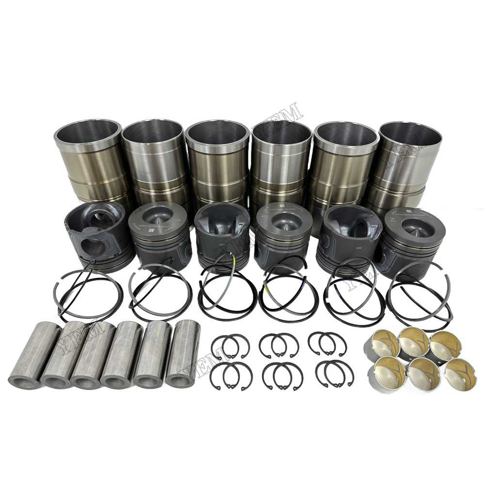 YEM Parts high quality 6LT9.3 Cylinder Liner Kit For Cummins 6LT9.3 Truck Engine