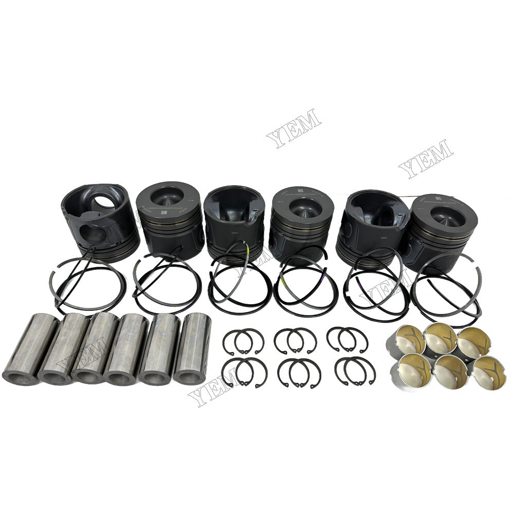 YEM Parts For Cummins Piston and Ring set 6LT9.3 Engine Spare Parts For Cummins