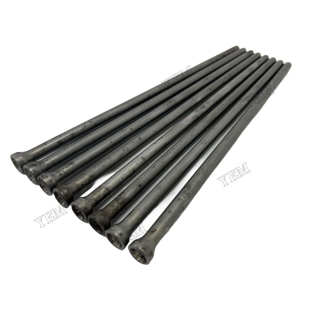 YEM Parts 8PCS For Doosan Push Rod DB33 Engine Spare Parts Solar 80 W-III excavator For Doosan
