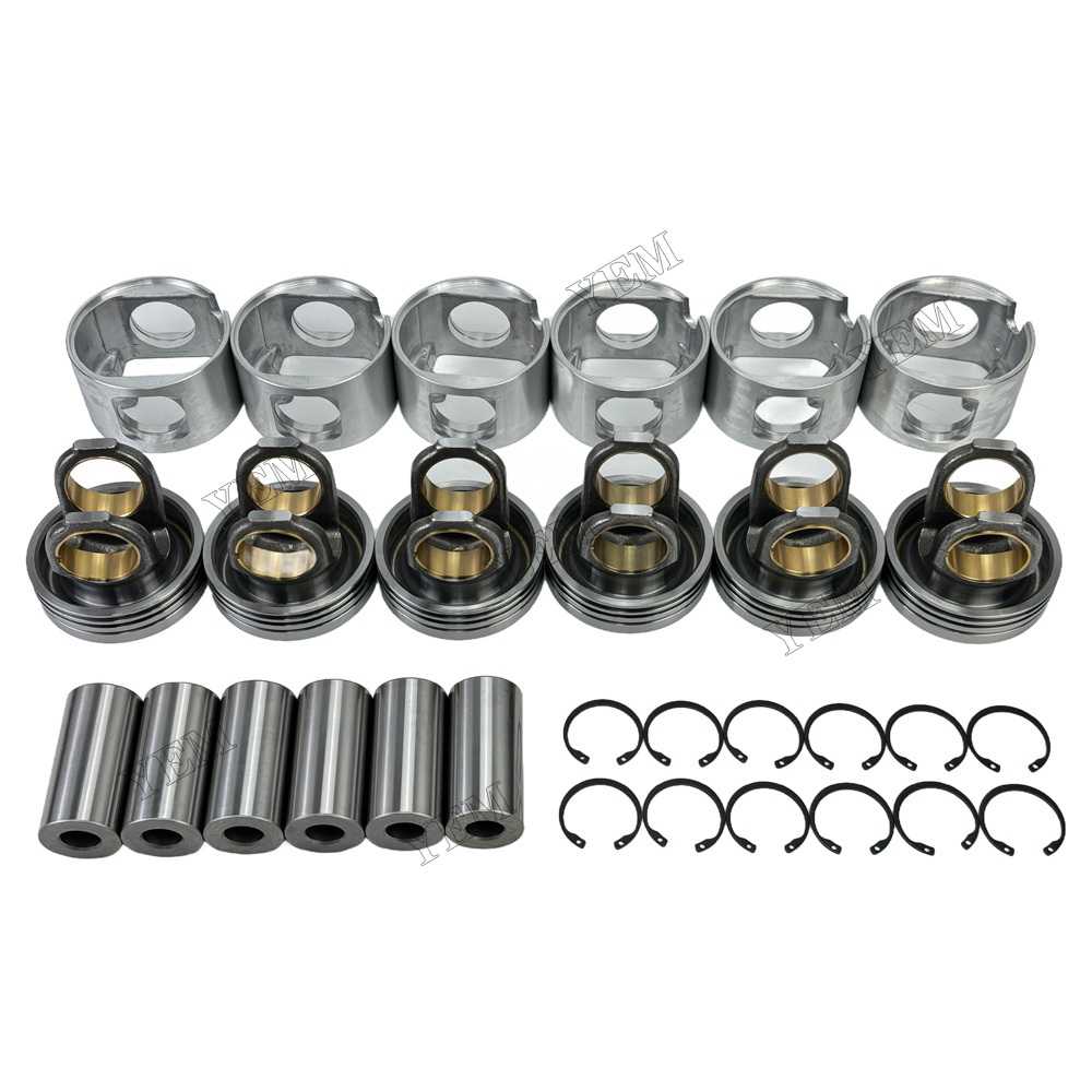 YEM Parts Part Number 324-7380 197-9297 Split piston For Caterpillar C-9 Engine