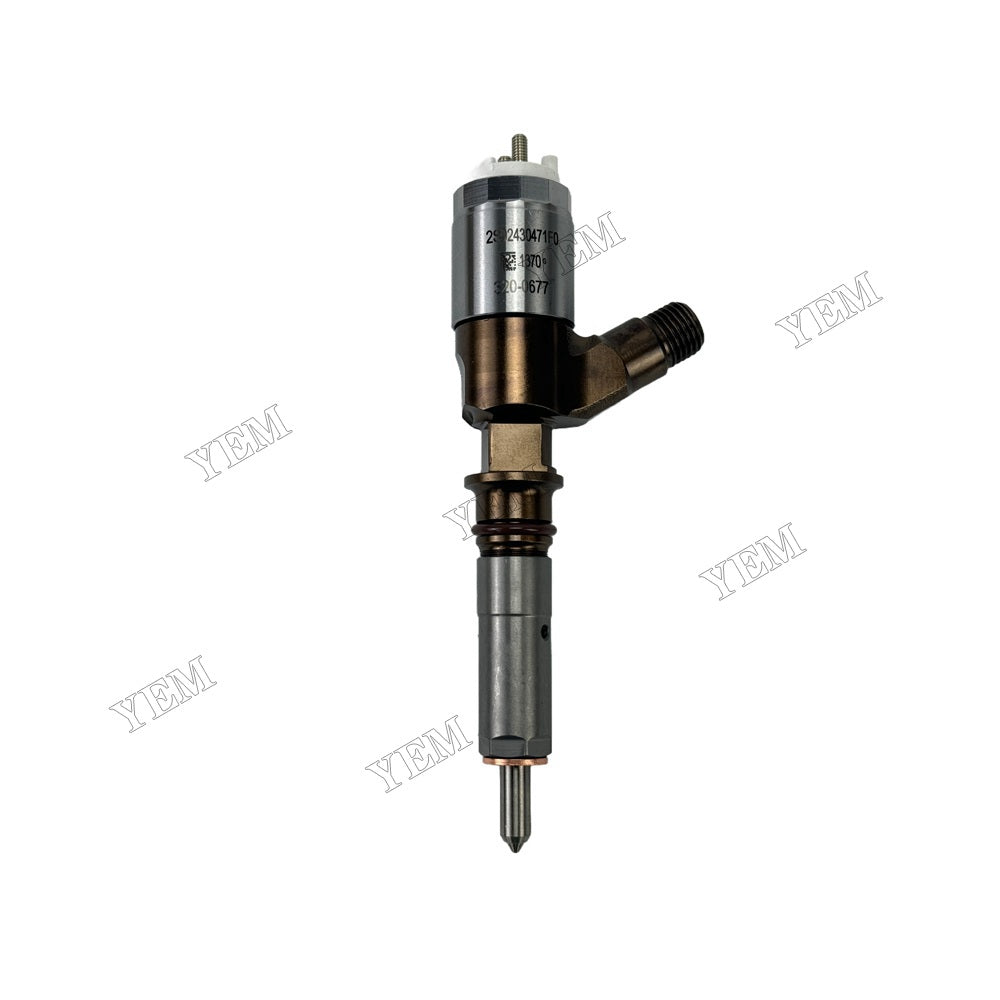 YEM Parts 6PCS2645A746 320-0677 321-0990 Fuel Injector For Caterpillar C6.6 Engine For Caterpillar