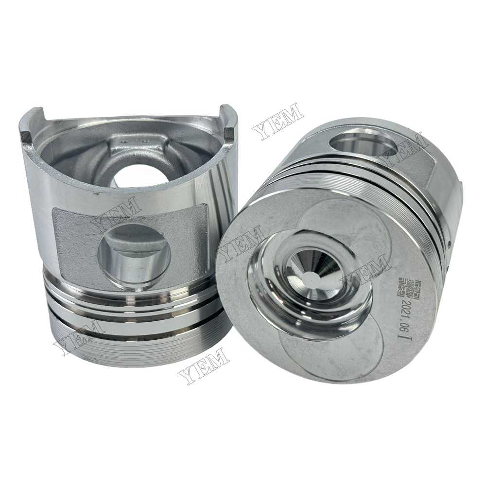 YEM Parts 4PCS For Xinchai Pistons STD XC490 Engine Spare Parts For Xinchai