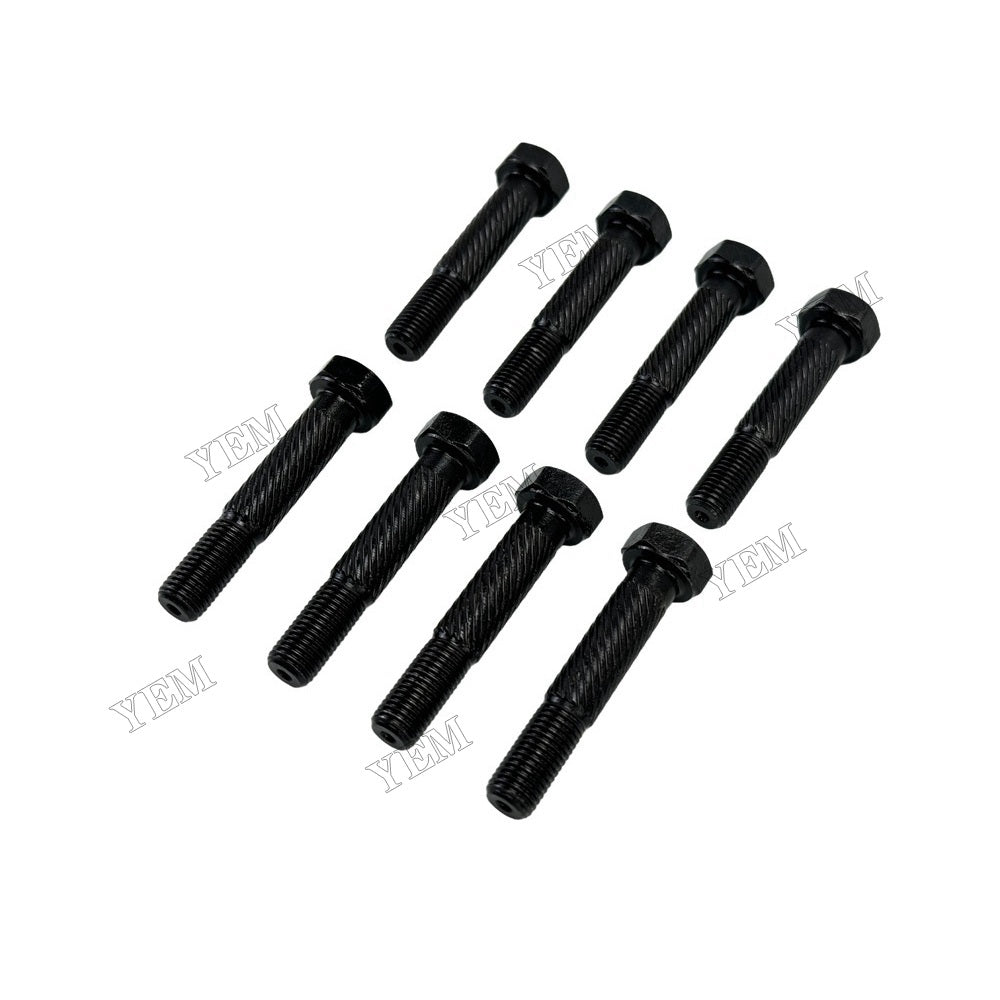 YEM Parts 8PCS16241-22142 16241-22140 Connecting Rod Screw For Kubota V1305 Engine For Kubota