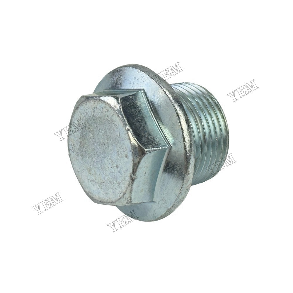 YEM Parts 16286-33750 Drain Plug for Kubota V1505 Engine Fit Bobcat Backhoe Loader For Kubota