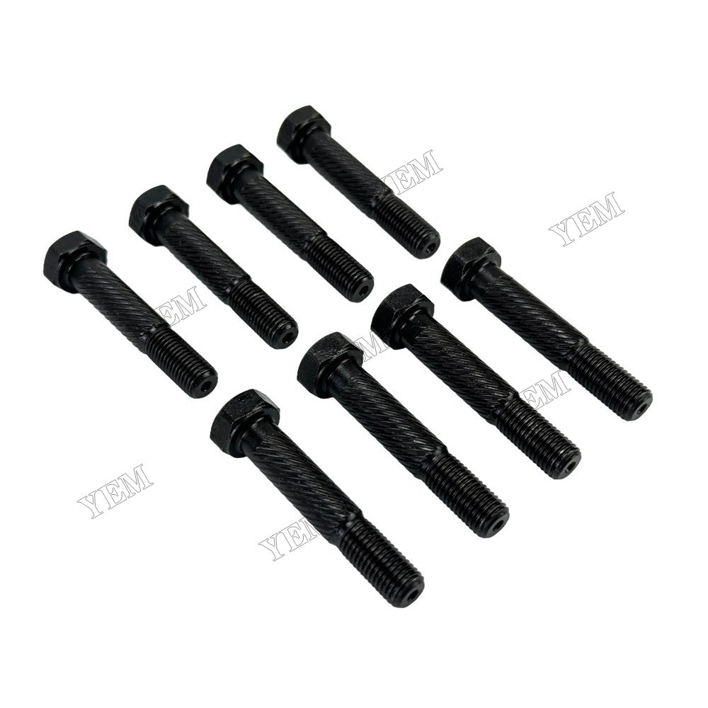YEM Parts 8PCS16241-22142 16241-22140 Connecting Rod Screw For Kubota V1505 Engine