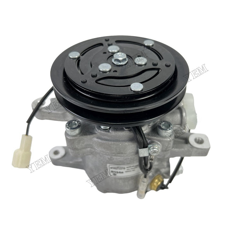YEM Parts 447280-3081 Air Compressor for Kubota Excavator Tractor Engine