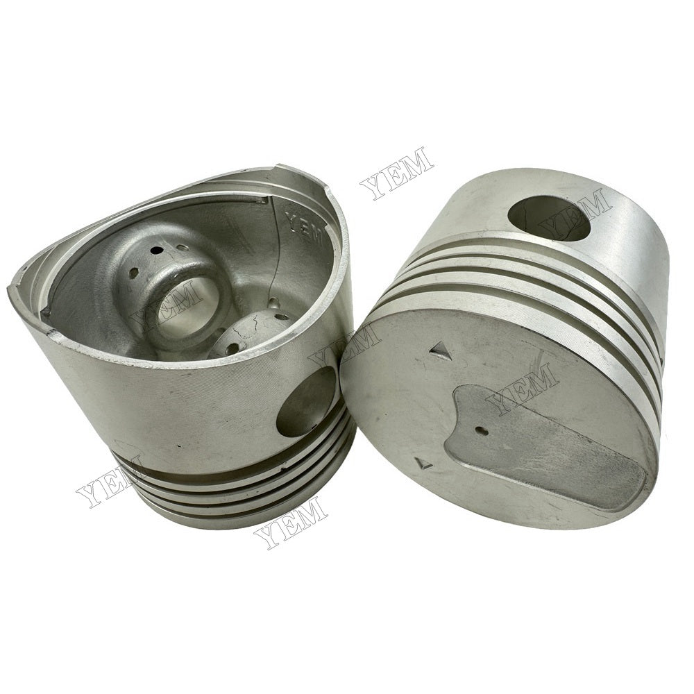 YEM Parts 3PCS For Mitsubishi Piston With Pin K3D Engine Spare Parts For Mitsubishi