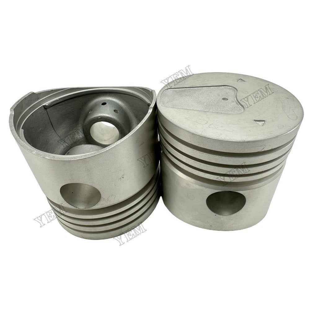 YEM Parts 3PCS For Mitsubishi Piston With Pin K3D Engine Spare Parts For Mitsubishi