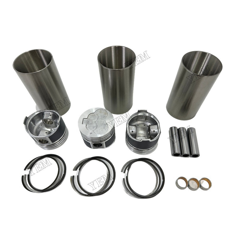 YEM Parts high quality L3C Cylinder Liner Kit For Mitsubishi L3C Truck Engine For Mitsubishi