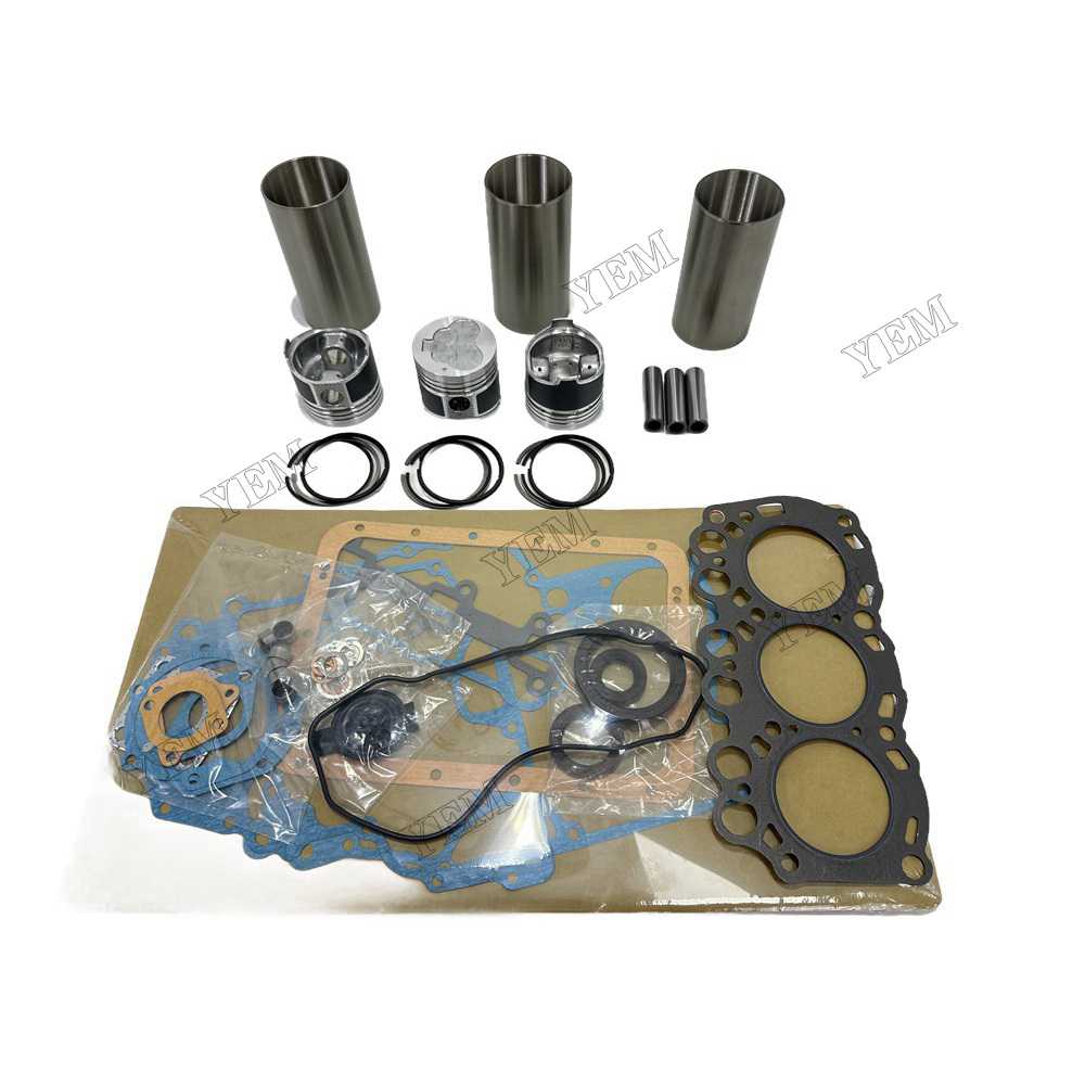 YEM Parts high quality L3C Overhaul Kit With Gasket Set For Mitsubishi L3C Engine
