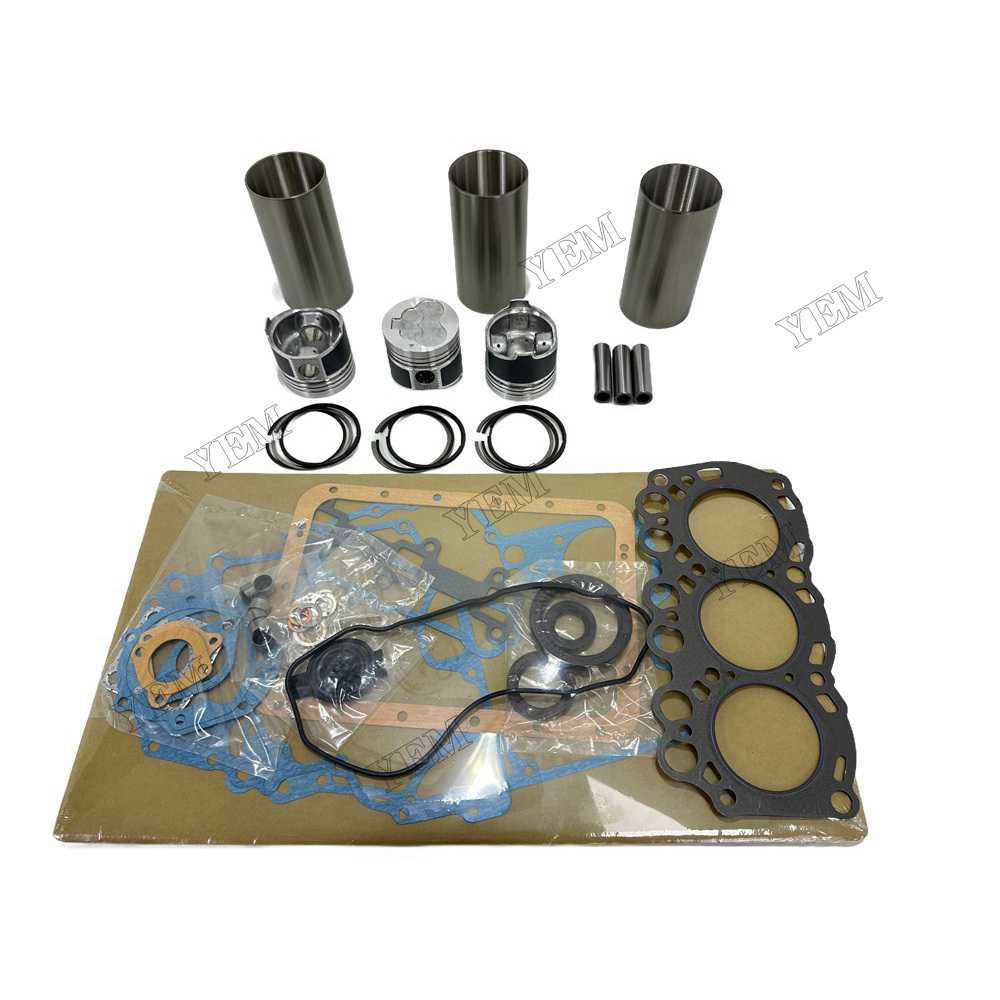 YEM Parts high quality L3C Overhaul Kit With Gasket Set For Mitsubishi L3C Engine For Mitsubishi