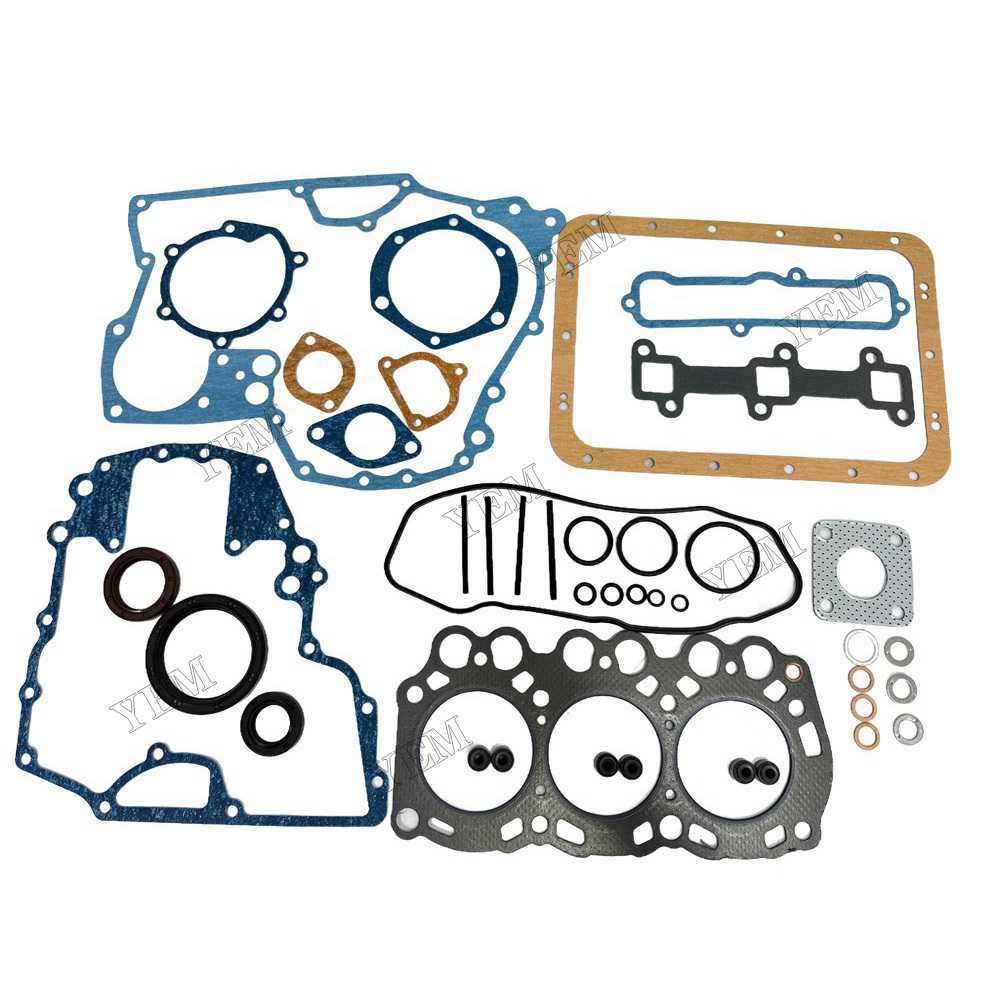 YEM Parts high quality L3C Full Gasket Kit For Mitsubishi L3C Truck Engine For Mitsubishi
