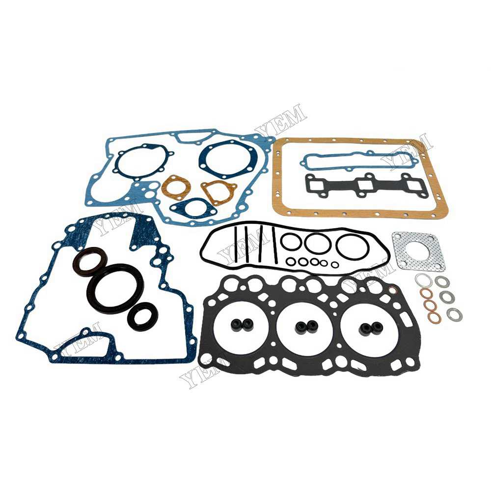 YEM Parts high quality L3C Full Gasket Kit For Mitsubishi L3C Truck Engine For Mitsubishi