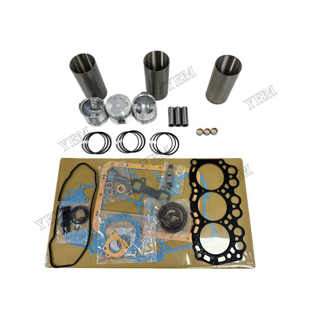 YEM Parts high quality L3E Overhaul Kit With Gasket Set For Mitsubishi L3E Engine For Mitsubishi