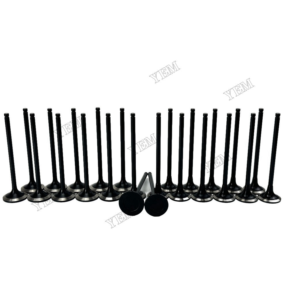 YEM Parts 37104-10100 37104-35000 Intake and exhaust valves For Mitsubishi S12N Engine