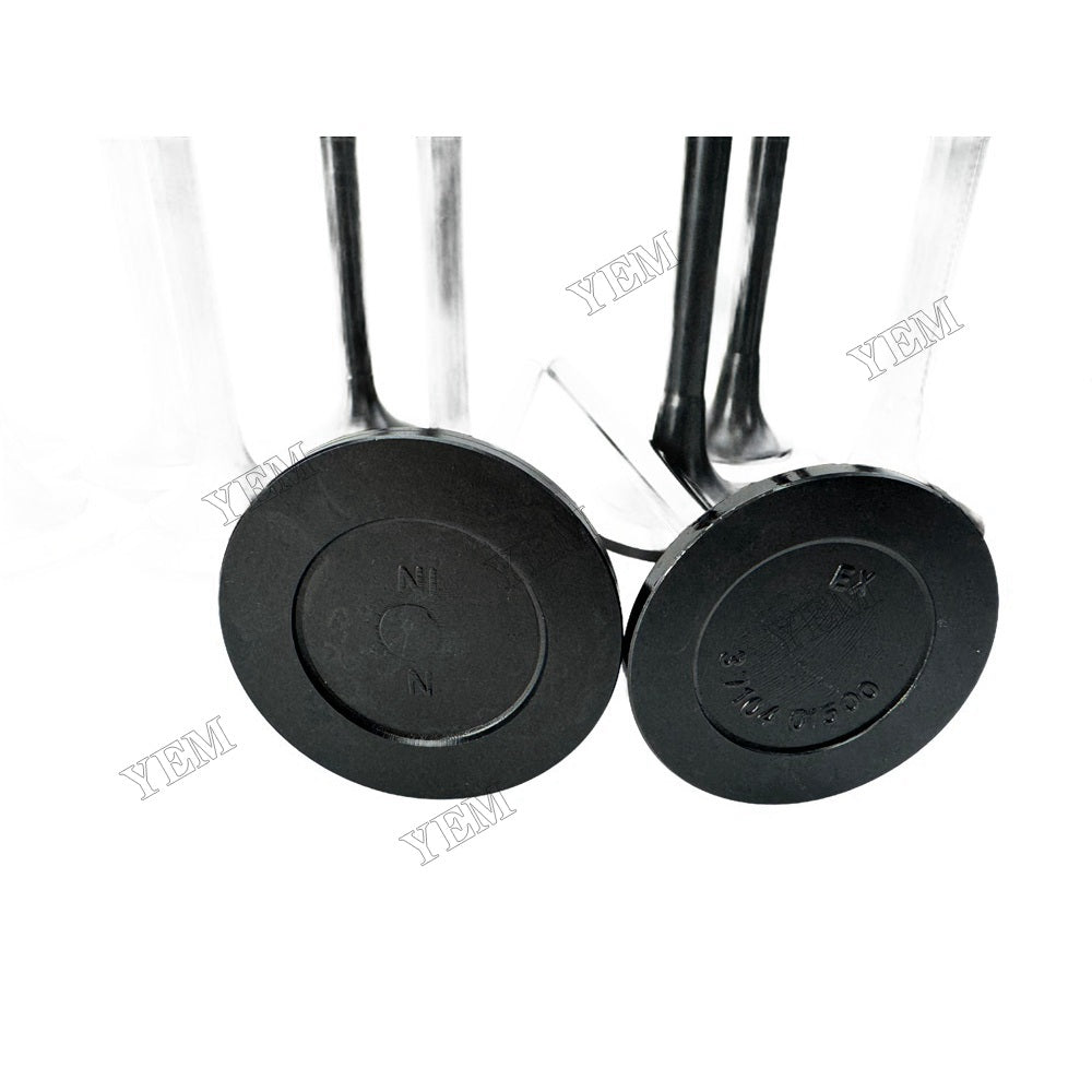YEM Parts 37104-10100 37104-35000 Intake and exhaust valves For Mitsubishi S6N Engine For Mitsubishi