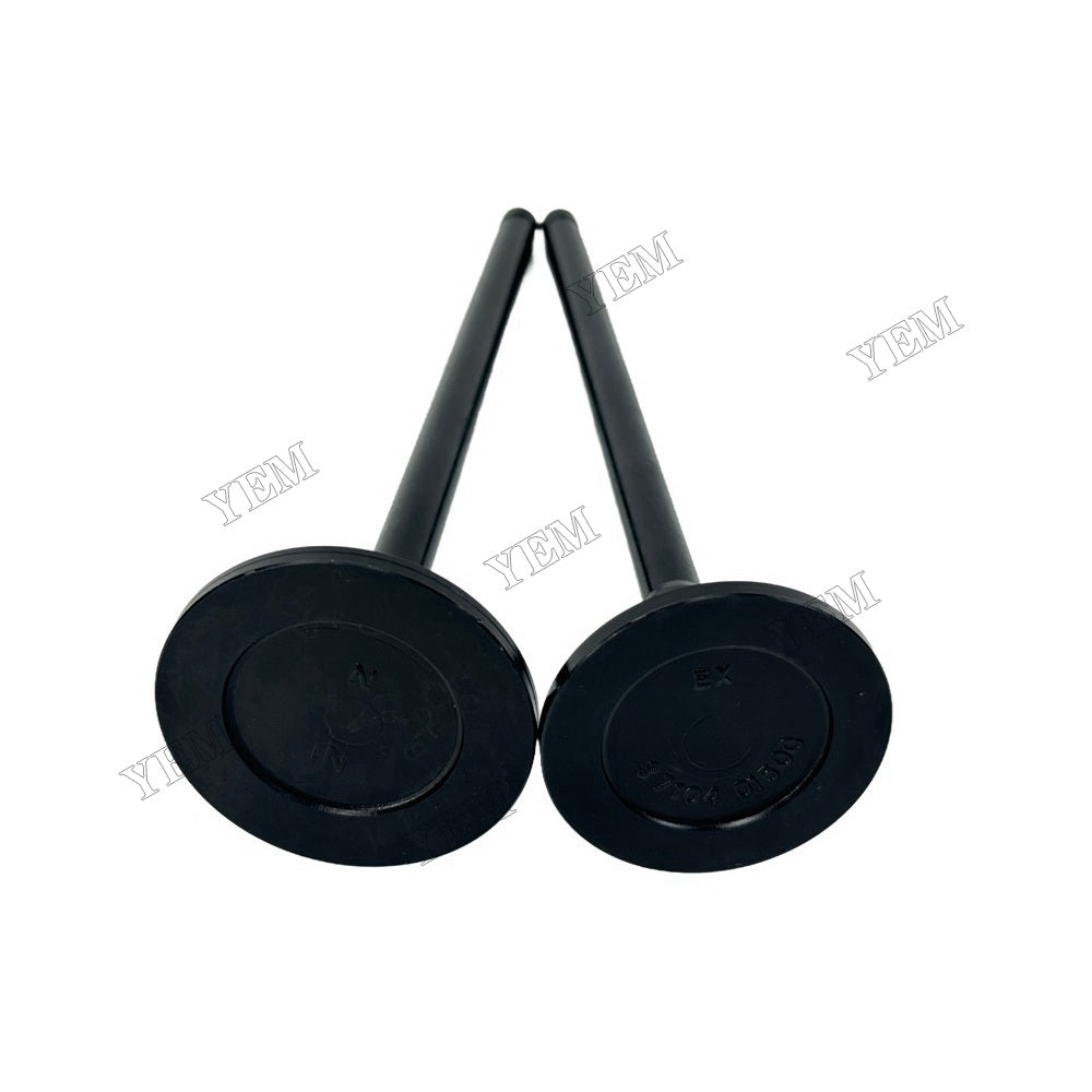 YEM Parts 37104-10100 37104-35000 Intake and exhaust valves For Mitsubishi S6N Engine For Mitsubishi