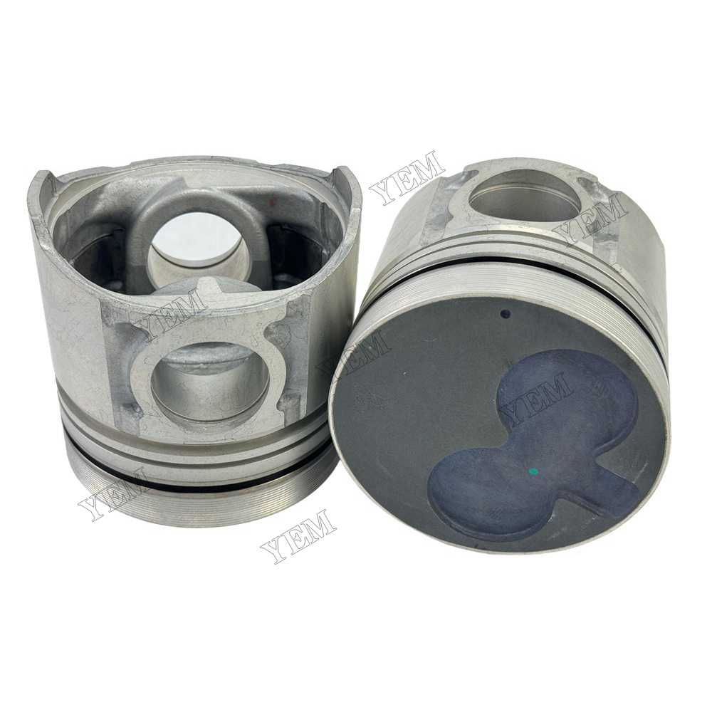 YEM Parts 4PCS For Isuzu Piston + pin clip 4BD2 Engine Spare Parts For Isuzu