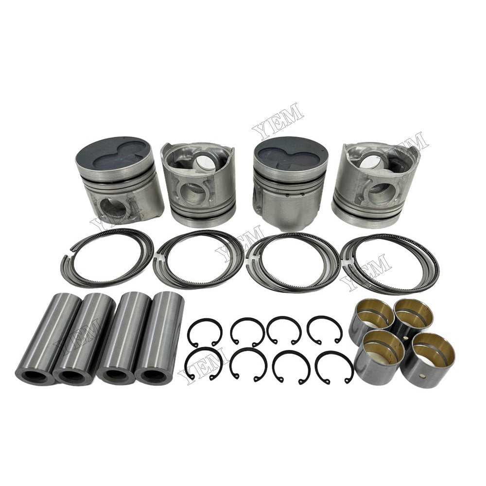 YEM Parts 4PCS For Isuzu Piston and Ring set 4BD2 Engine Spare Parts For Isuzu
