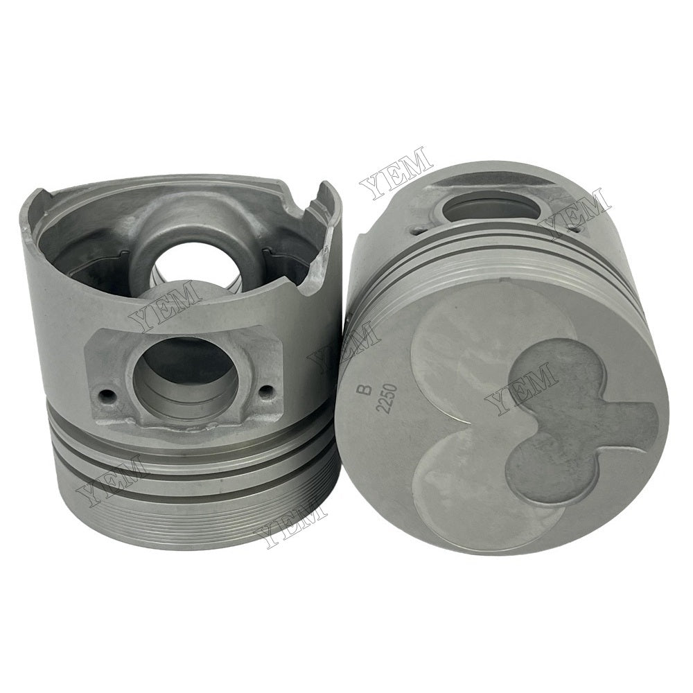 YEM Parts 4 PCS Piston STD For Isuzu C240 Engine Still RC40-2 diesel forklift