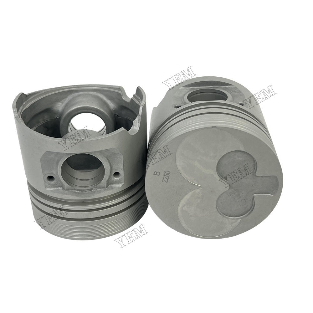 YEM Parts 4 PCS Piston STD For Isuzu C240 Engine Still RC40-2 diesel forklift For Isuzu