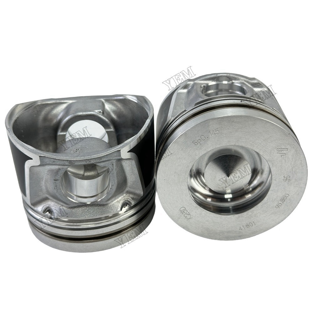 YEM Parts 4PCS Part Number 412523 Piston + pin clip For Deutz TD2011L04 Engine For Deutz
