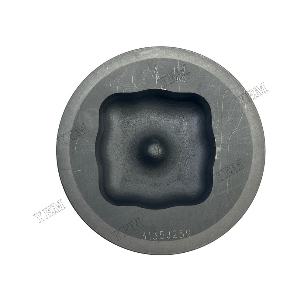 YEM Parts 4PCS 3135J258 3135J259 U5LL0038 Piston + pin clip For Perkins 1004-4T Engine For Perkins