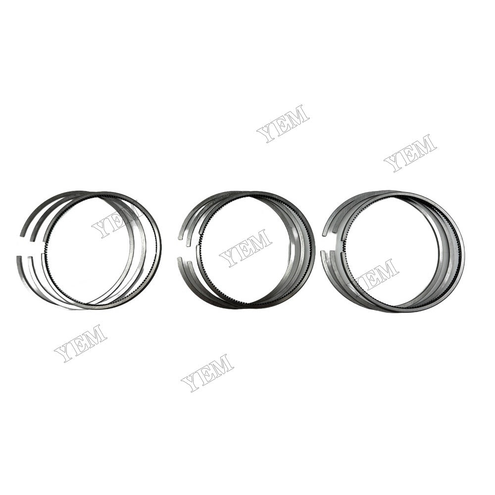 YEM Parts 3PCS For Perkins Piston Ring STD Size 403D-11 Engine Spare Parts