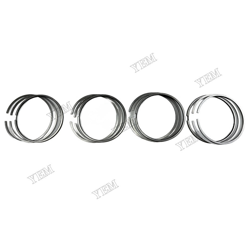 YEM Parts 4PCS For Perkins Piston Ring STD Size 404C-15 Engine Spare Parts For Perkins